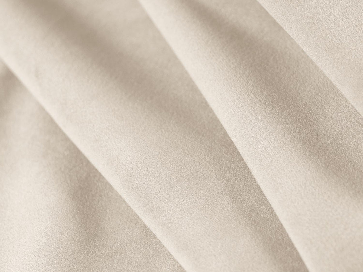 Miley Velour Modul links 1 Sitzer in Light Beige-Bluvel präsentiert im Onlineshop von KAQTU Design AG. Modulares Sofa ist von Micadoni