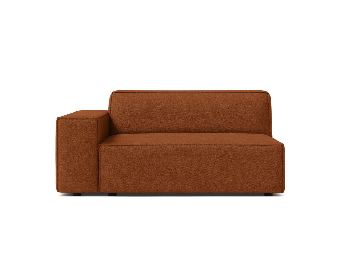1-Sitzer Modul links Jodie in Terracotta-Baloo präsentiert im Onlineshop von KAQTU Design AG. Modulares Sofa ist von Micadoni