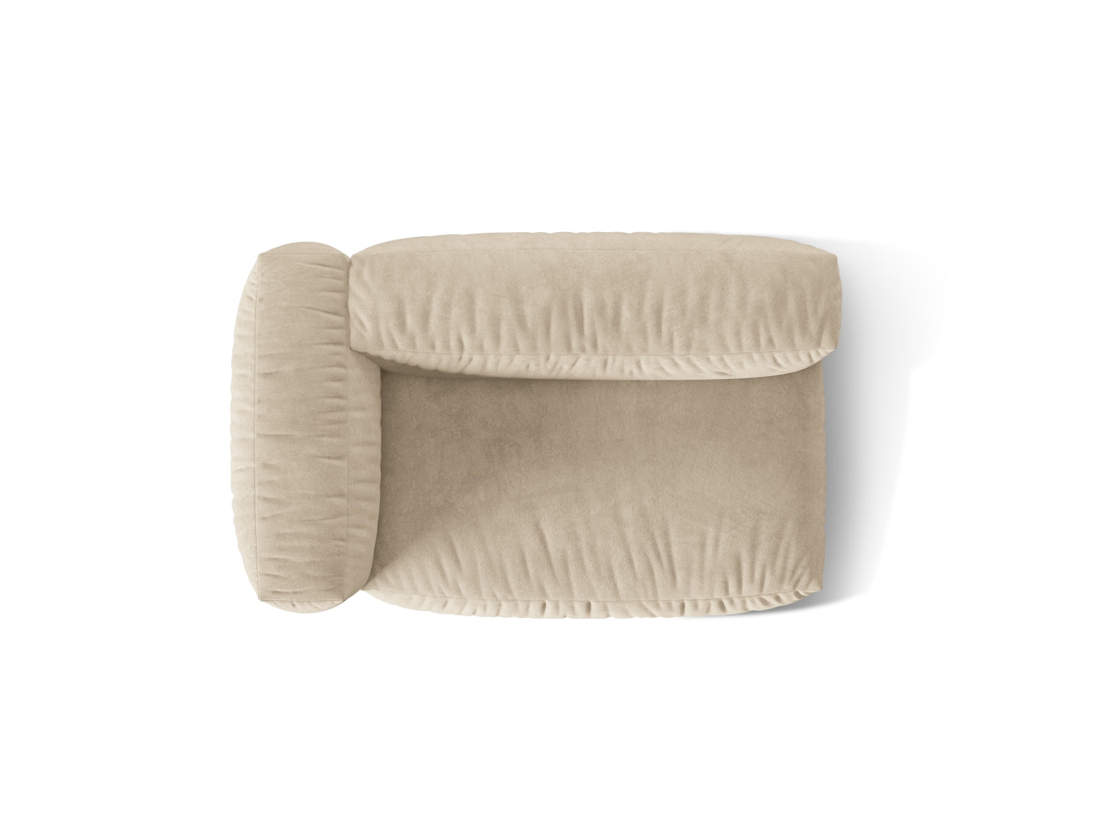 Eleganter linker 1-Sitzer des Martina Moduls von Micadoni, ideal für stilvolle Wohnräume und entspannte Atmosphäre.