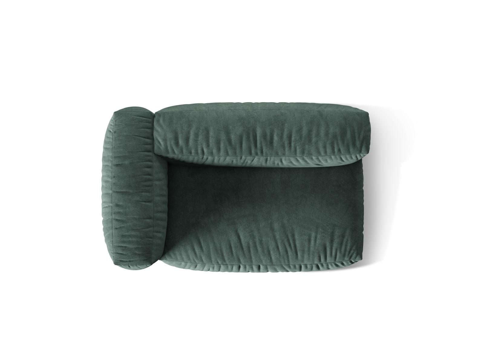 Erleben Sie den Martina Velour Modul links 1 Sitzer von Micadoni – perfekt für kleine Räume. Elegantes Design trifft auf höchsten Sitzkomfort!