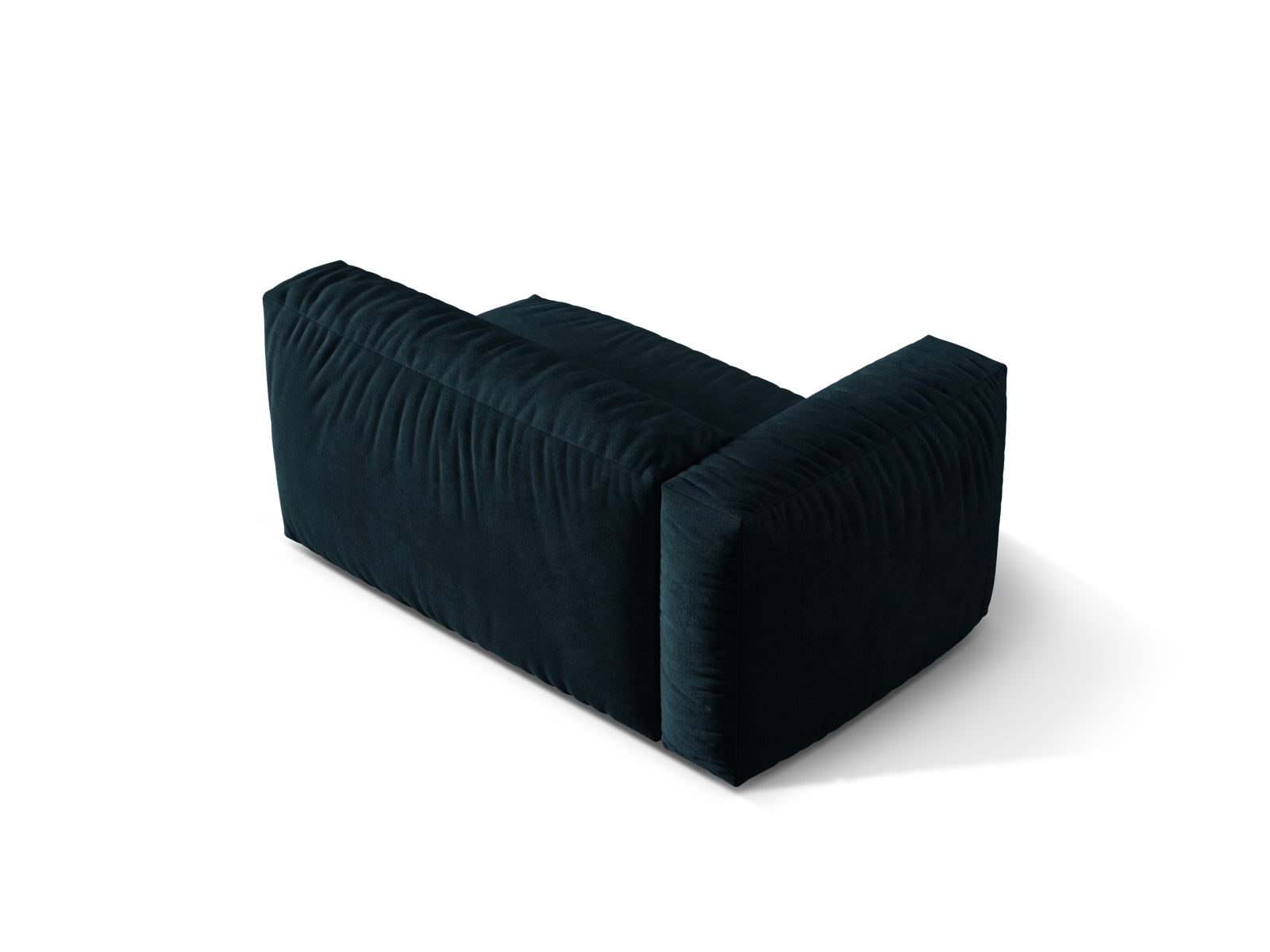 Stylischer linker 1-Sitzer des Martina Moduls in ansprechendem Petrol, perfekt für moderne Wohnkonzepte und gemütliche Lounge-Bereiche.