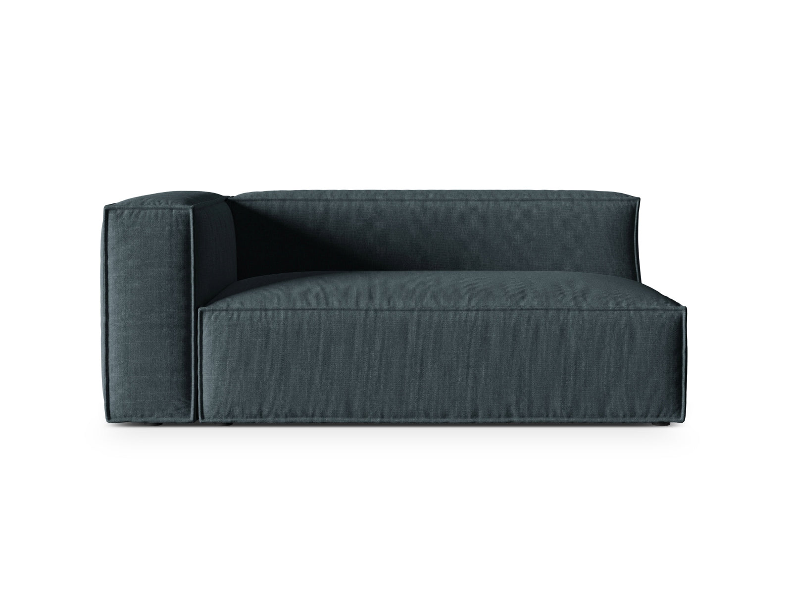3-Sitzer Modulares Sofa links Nuria in Deep Petrol-Liberty präsentiert im Onlineshop von KAQTU Design AG. 3er Sofa ist von Micadoni