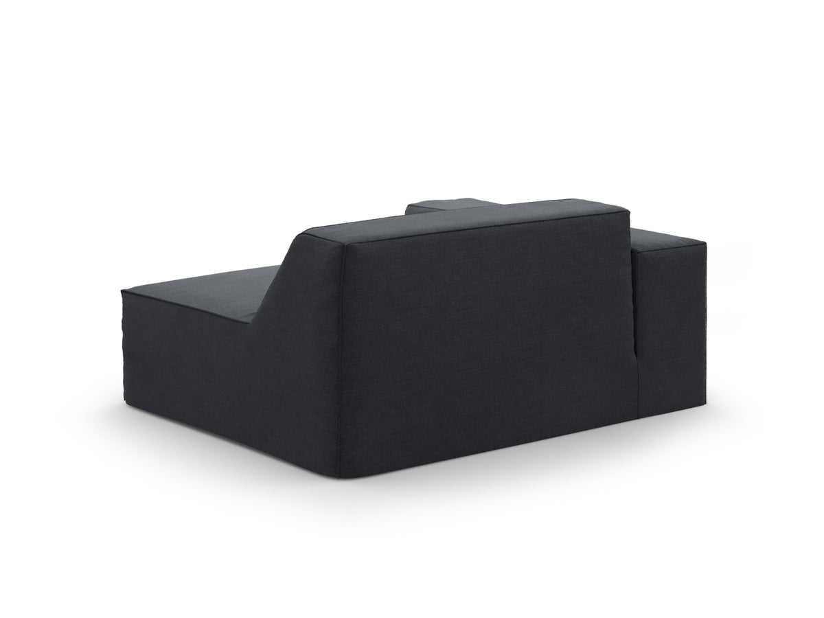 Jodie Modul links 1 Sitzer mit abnehmbaren Bezug in Grey und Blue-LINS präsentiert im Onlineshop von KAQTU Design AG. Modulares Sofa ist von Micadoni