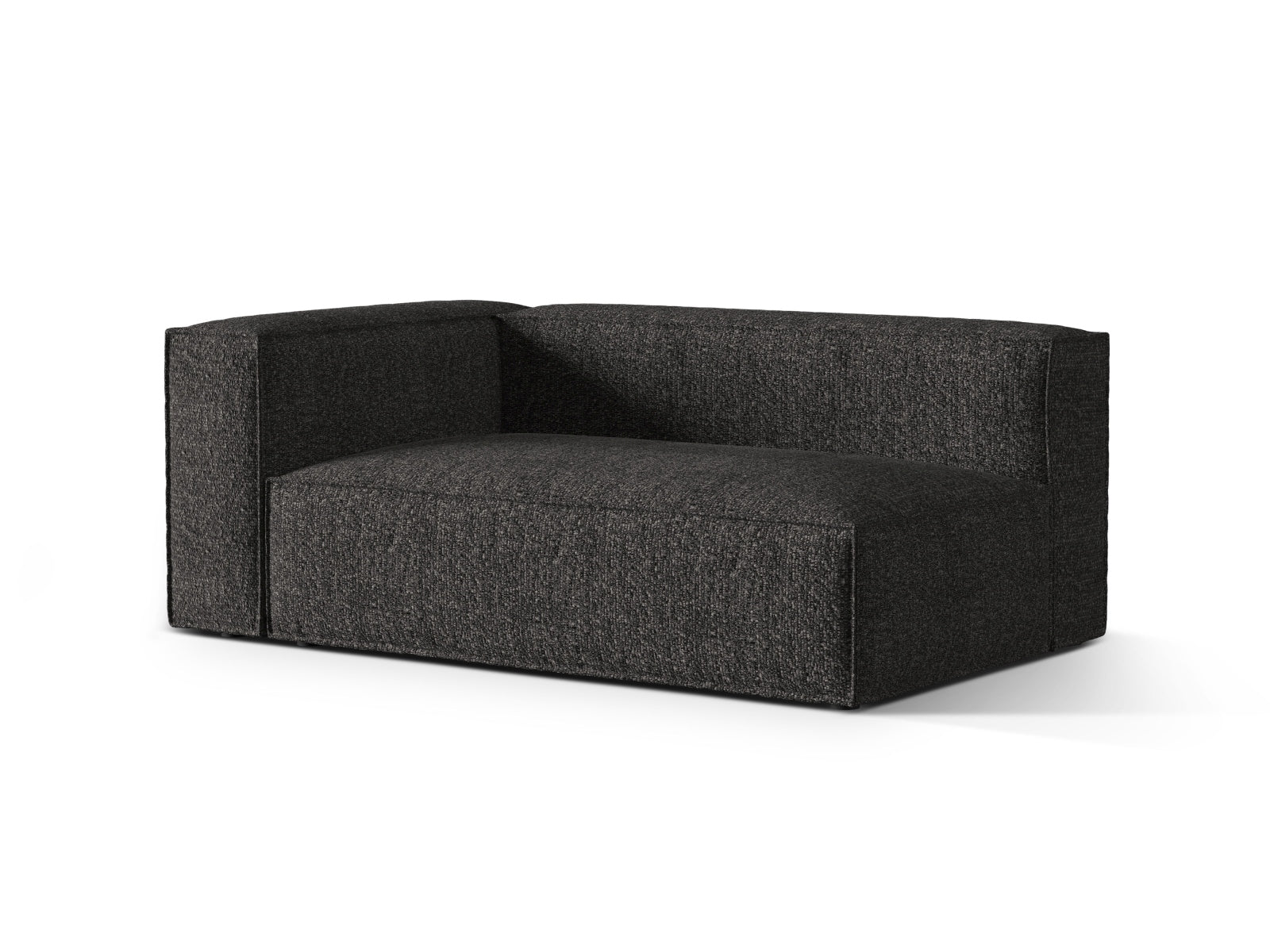 Erleben Sie das Nuria Boucle 3-Sitzer Sofa links von Micadoni – stilvolles, modulares Design für modernen Komfort und individuelle Raumlösungen.
