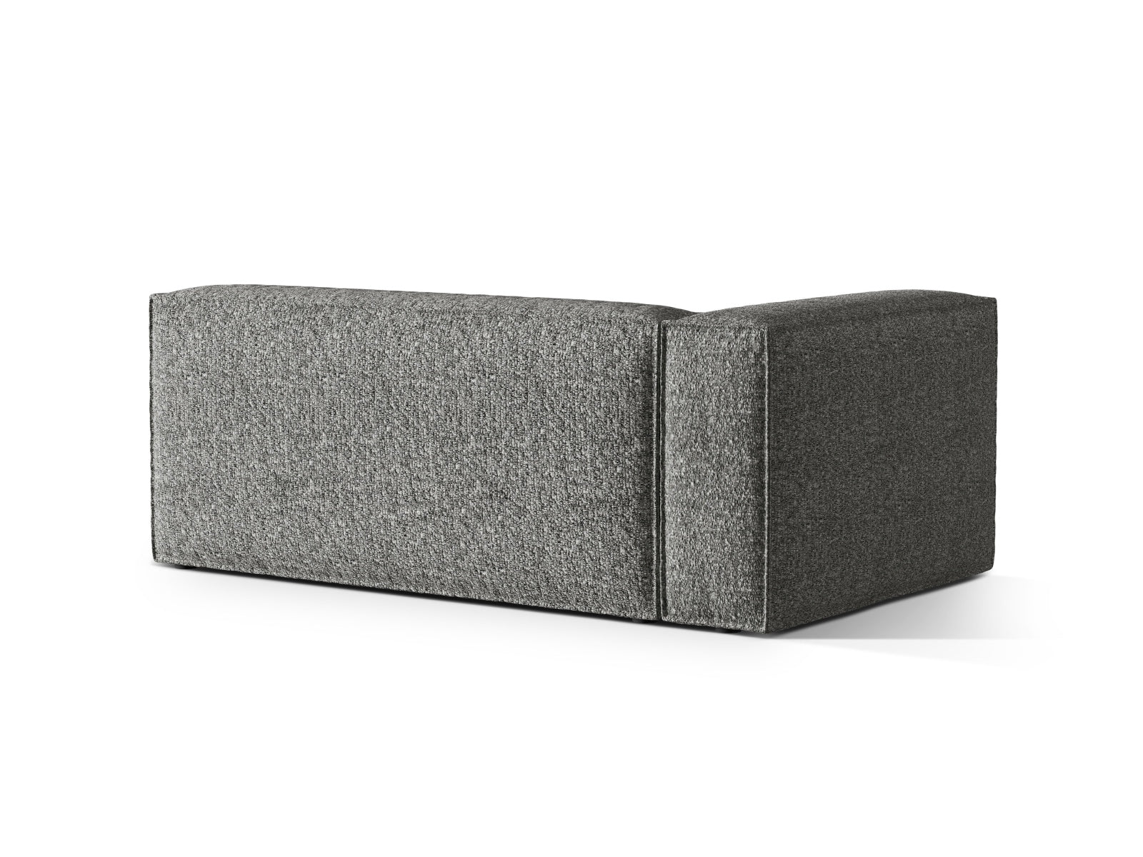 Erleben Sie das Nuria Boucle 3-Sitzer Sofa links von Micadoni – stilvolles, modulares Design für modernen Komfort und individuelle Raumgestaltung.