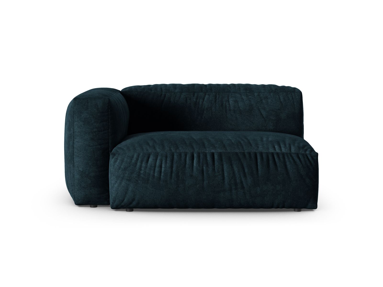 Doppelsitz-Sofa links XL Martina in Deep Petrol-Vogue präsentiert im Onlineshop von KAQTU Design AG. Modulares Sofa ist von Micadoni