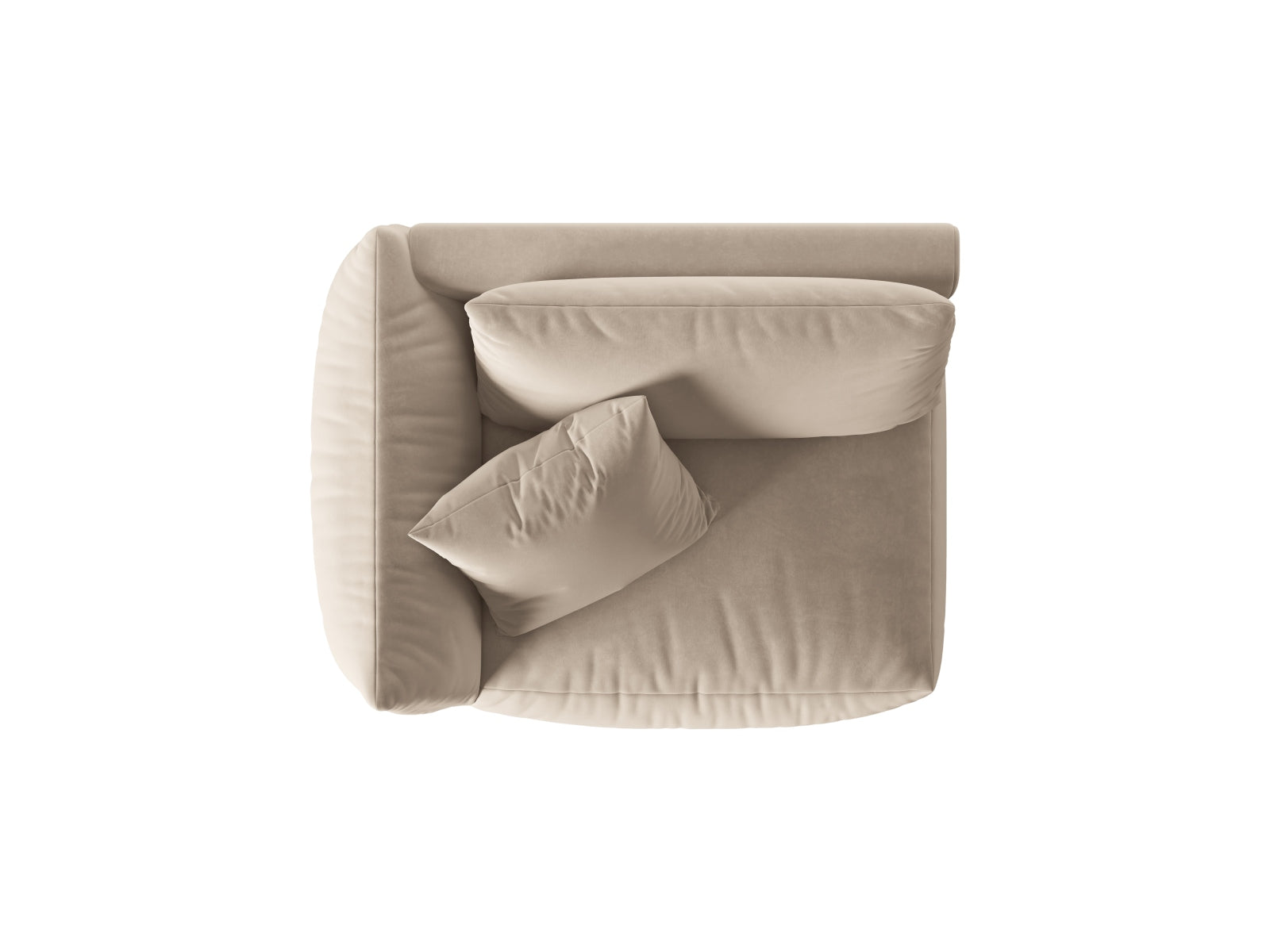 Erleben Sie den Chris Velour Modul links 1 Sitzer von Micadoni – stilvolles Design trifft auf höchsten Komfort für Ihr modernes Wohnambiente!