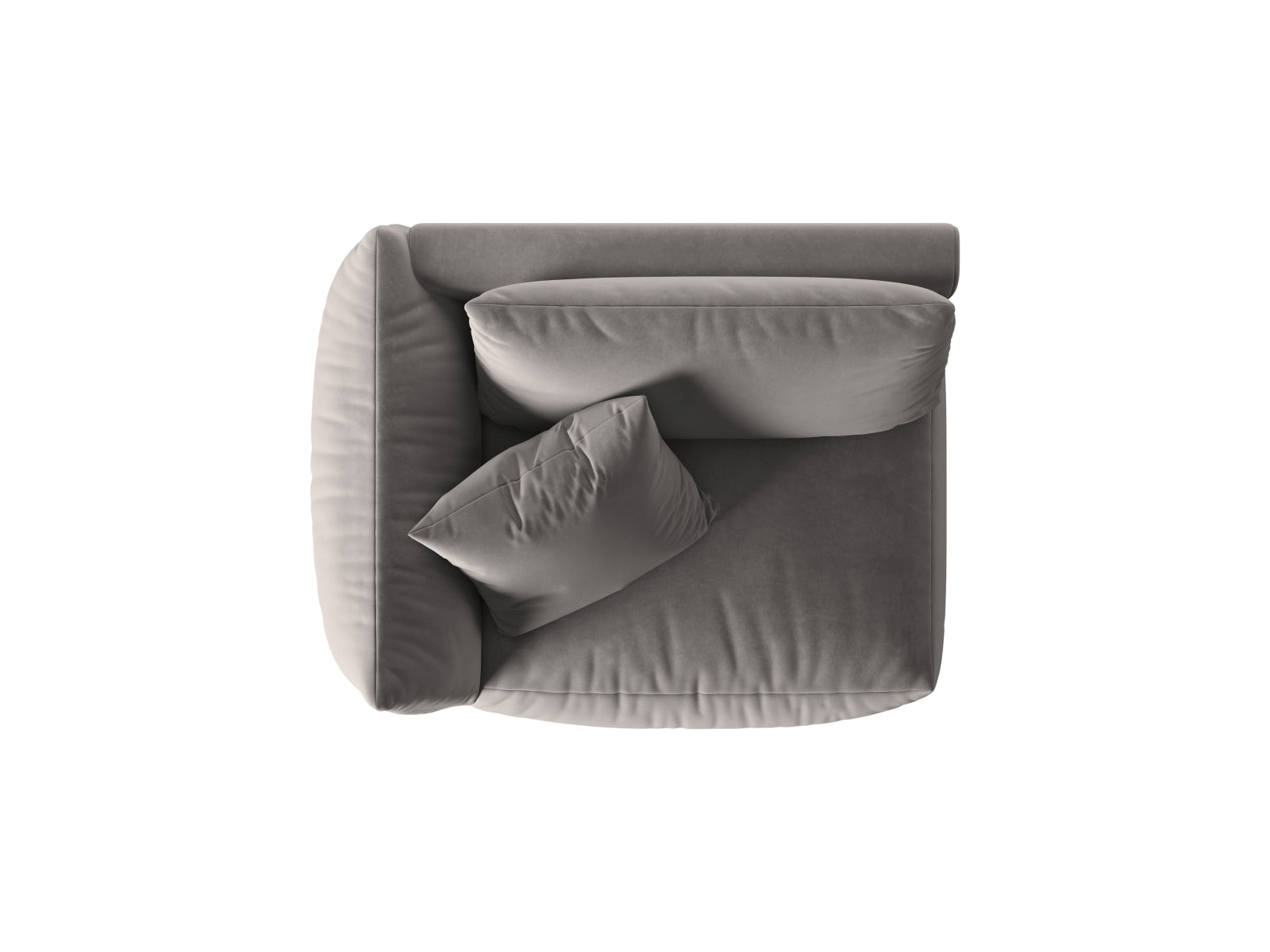 Erleben Sie den Chris Velour Modul links 1 Sitzer von Micadoni – stilvolles Design trifft auf höchsten Komfort für Ihr modernes Wohnambiente!