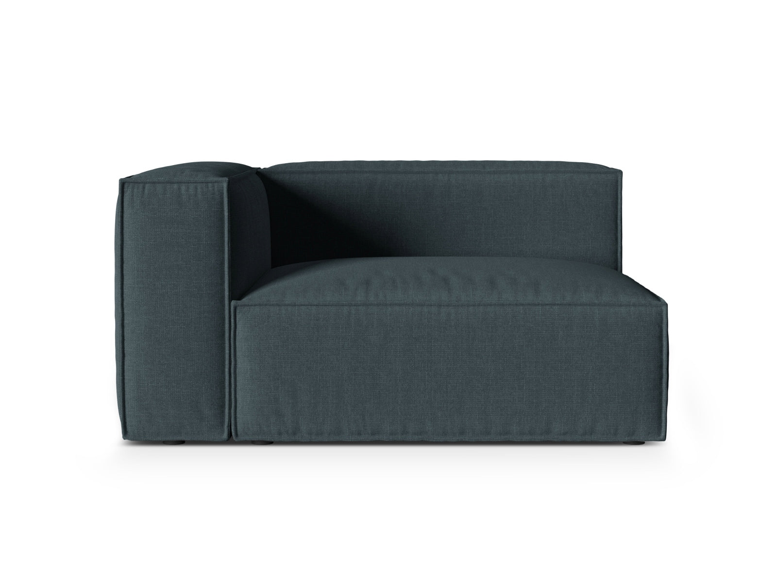 2-Sitzer Modulares Sofa links Nuria in Deep Petrol-Liberty präsentiert im Onlineshop von KAQTU Design AG. Modulares Sofa ist von Micadoni