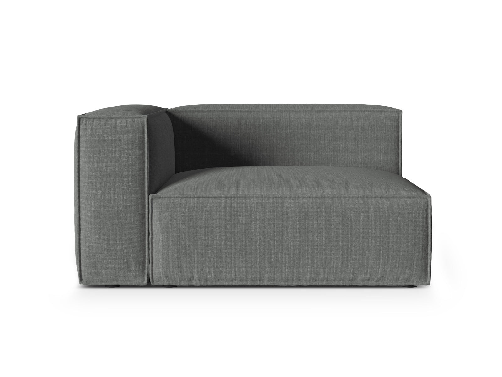 2-Sitzer Modulares Sofa links Nuria in Grey-Liberty präsentiert im Onlineshop von KAQTU Design AG. Modulares Sofa ist von Micadoni