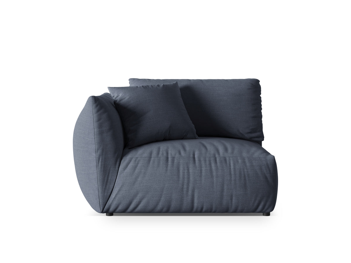 Chris Modul links 1 Sitzer in Light Green-LINS präsentiert im Onlineshop von KAQTU Design AG. Modulares Sofa ist von Micadoni