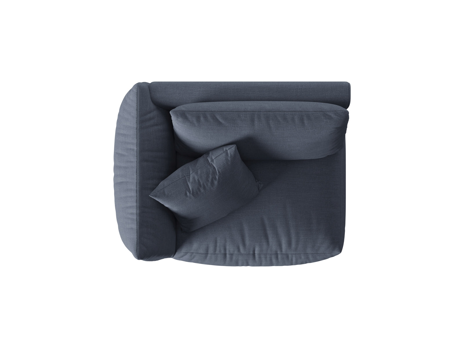 Chris Modul links 1 Sitzer in Light Green-LINS präsentiert im Onlineshop von KAQTU Design AG. Modulares Sofa ist von Micadoni
