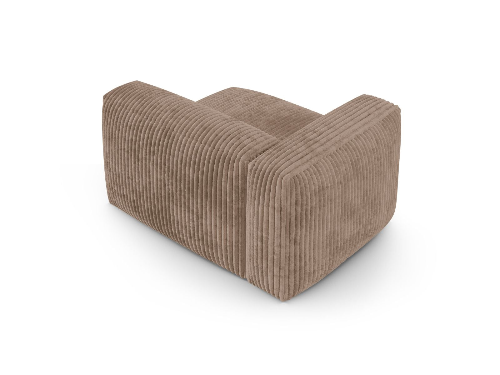 Elegantes 1-Sitzer Sofa Martina Wide XL links in Acorn-Tilia, ideal für kreative Raumlösungen und zeitgemäße Einrichtungsideen.