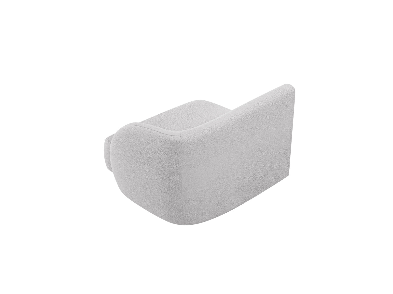 Erleben Sie den Miley Boucle Modul rechts 1 Sitzer von Micadoni: elegantes Design, hervorragender Sitzkomfort und flexible Gestaltungsmöglichkeiten für Ihr Wohnambiente.