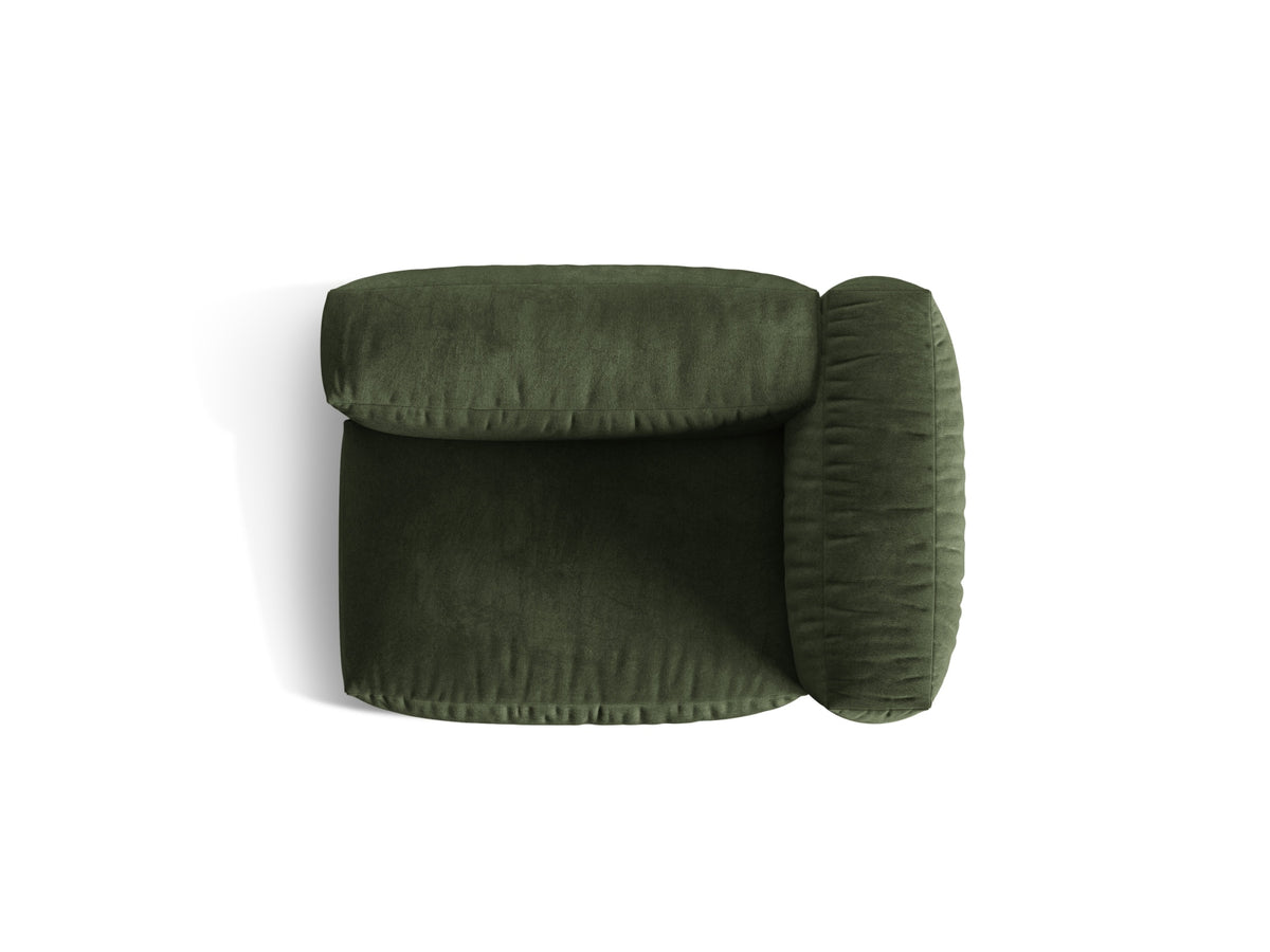 Martina Modul rechts 1 Sitzer in Green-Vogue präsentiert im Onlineshop von KAQTU Design AG. Modulares Sofa ist von Micadoni