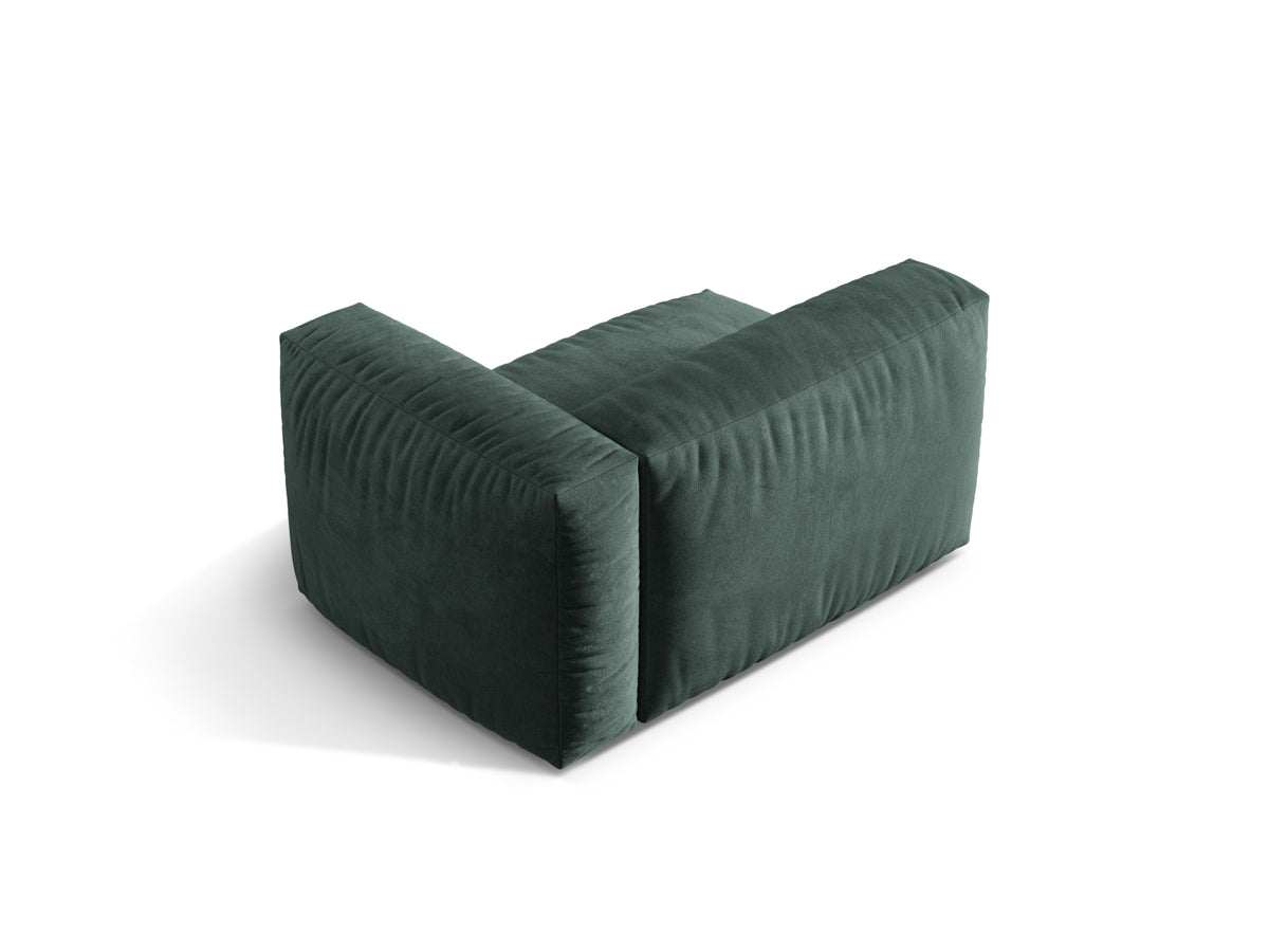 Martina Modul rechts 1 Sitzer in Petrol-Vogue präsentiert im Onlineshop von KAQTU Design AG. Modulares Sofa ist von Micadoni