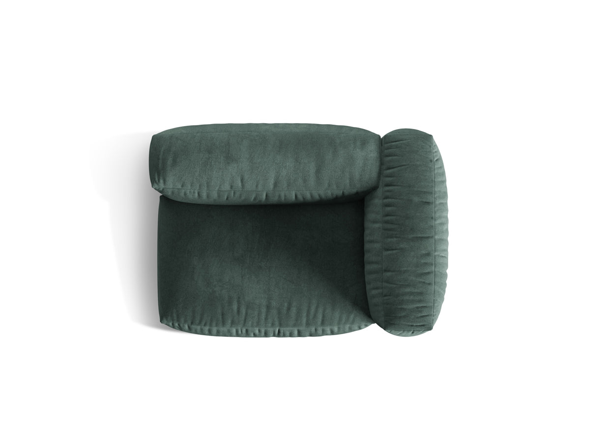 Martina Modul rechts 1 Sitzer in Petrol-Vogue präsentiert im Onlineshop von KAQTU Design AG. Modulares Sofa ist von Micadoni