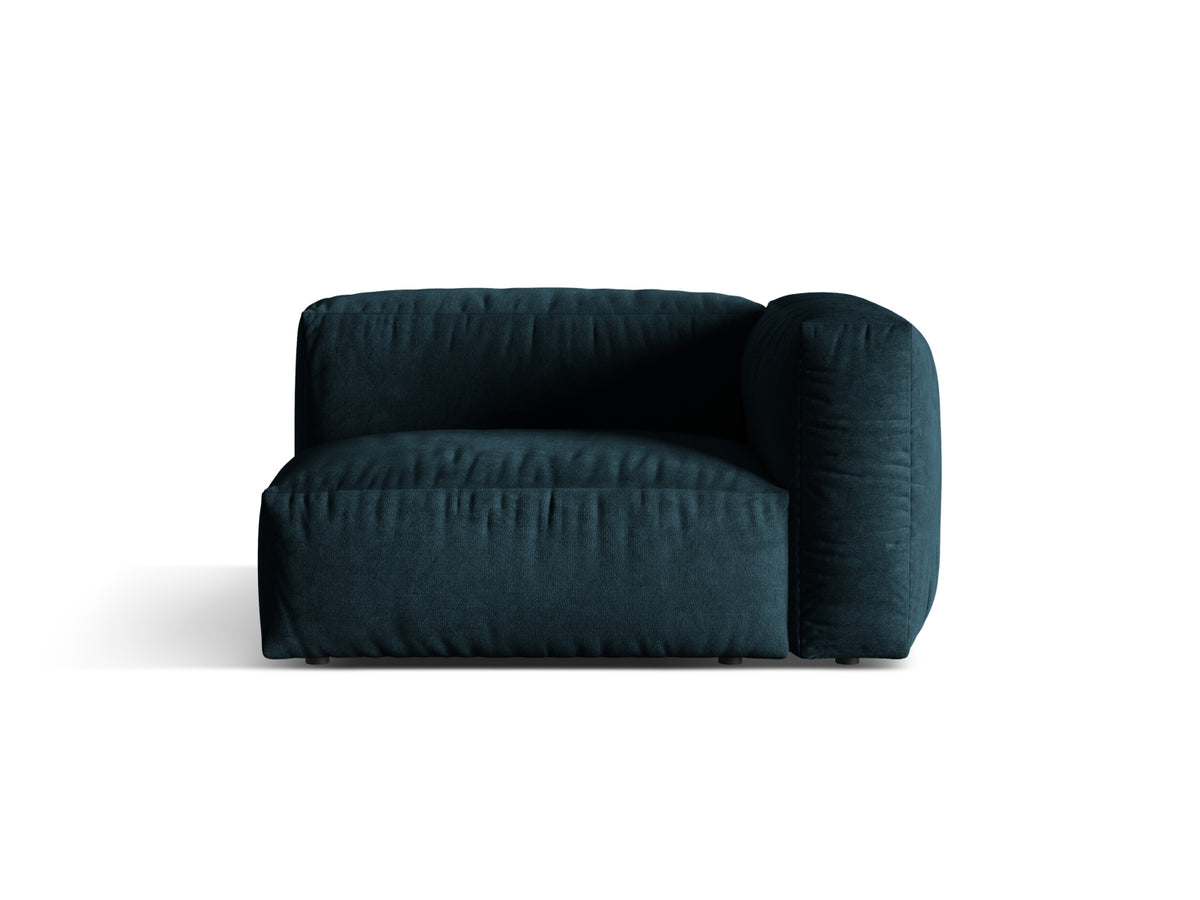 Martina Modul rechts 1 Sitzer in Deep Petrol-Vogue präsentiert im Onlineshop von KAQTU Design AG. Modulares Sofa ist von Micadoni