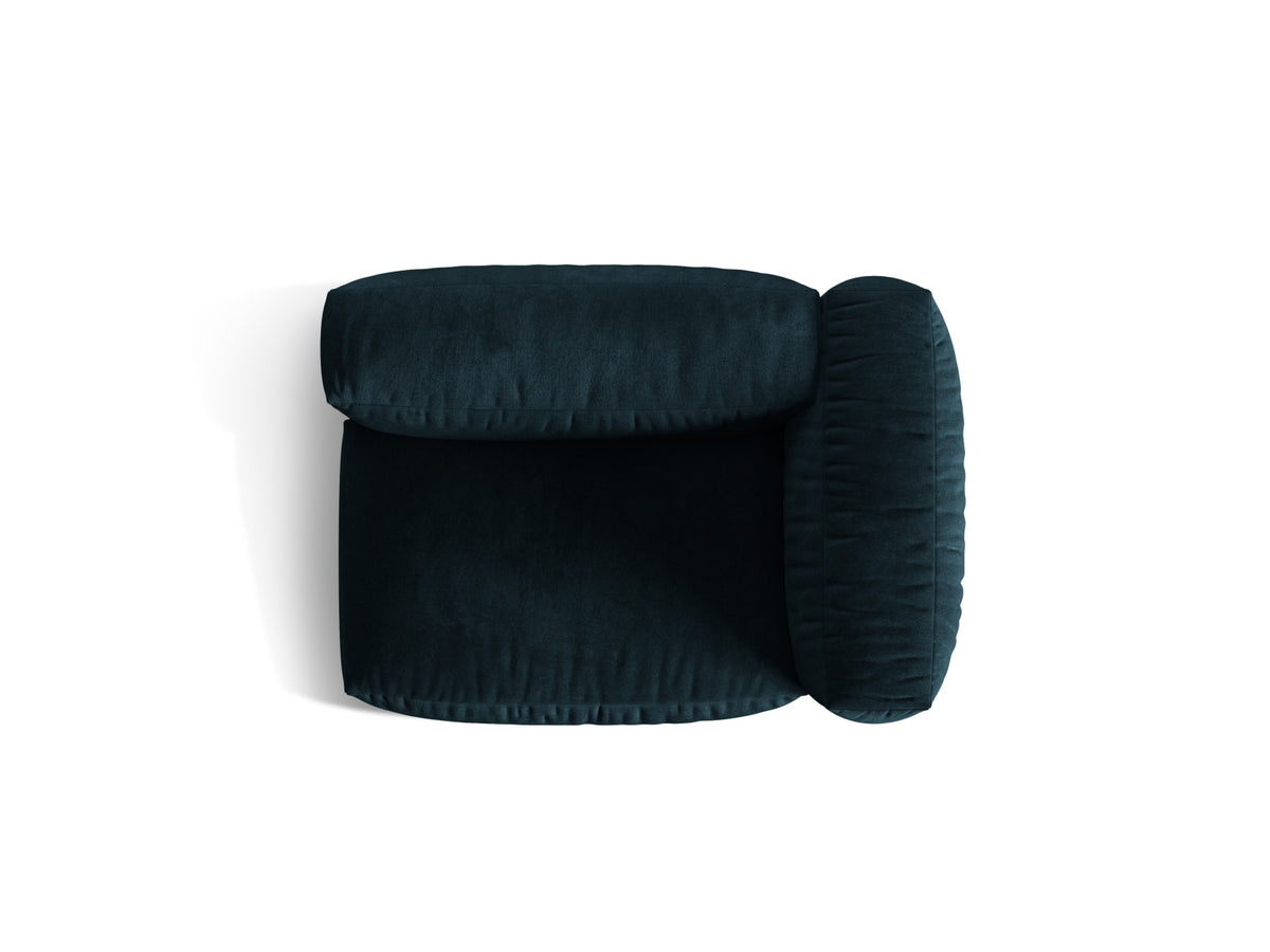 Martina Modul rechts 1 Sitzer in Deep Petrol-Vogue präsentiert im Onlineshop von KAQTU Design AG. Modulares Sofa ist von Micadoni
