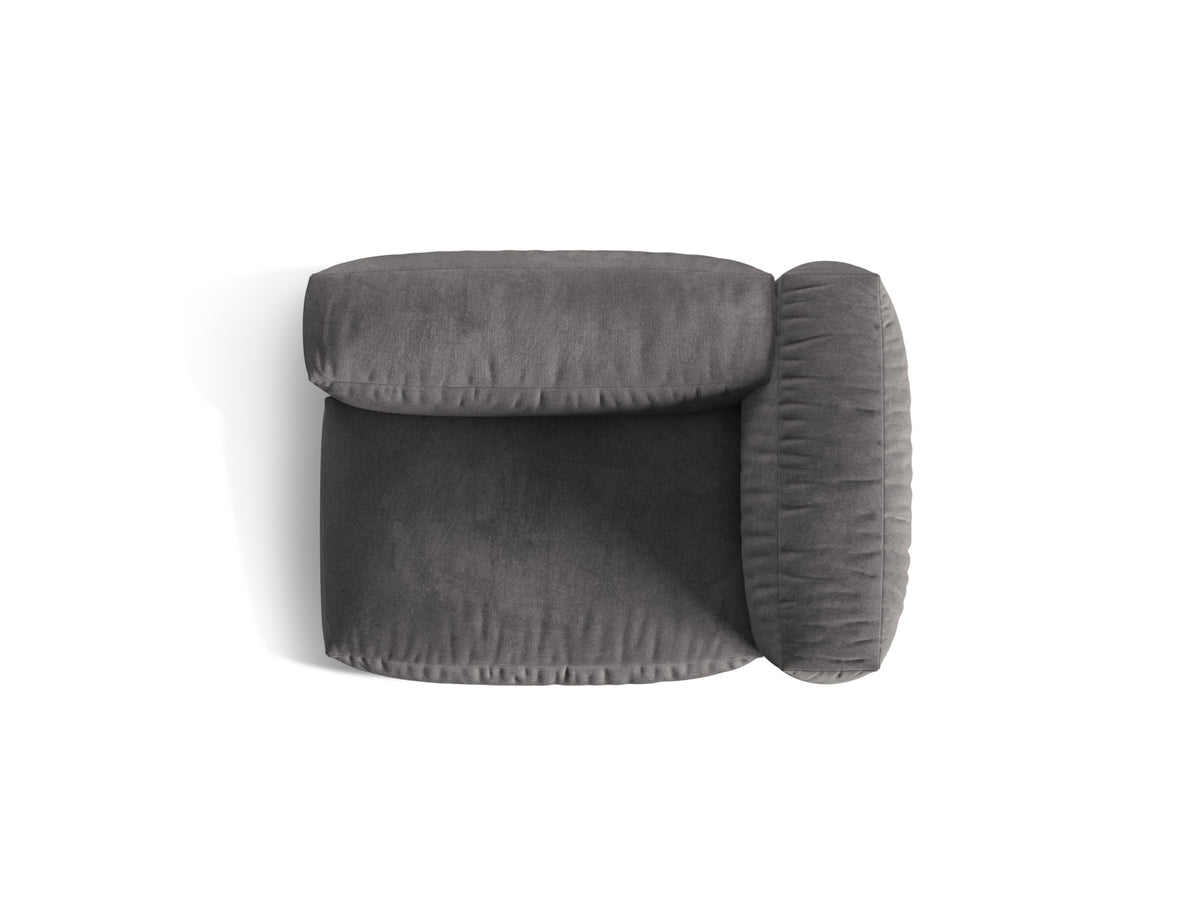Martina Modul rechts 1 Sitzer in Grey-Vogue präsentiert im Onlineshop von KAQTU Design AG. Modulares Sofa ist von Micadoni