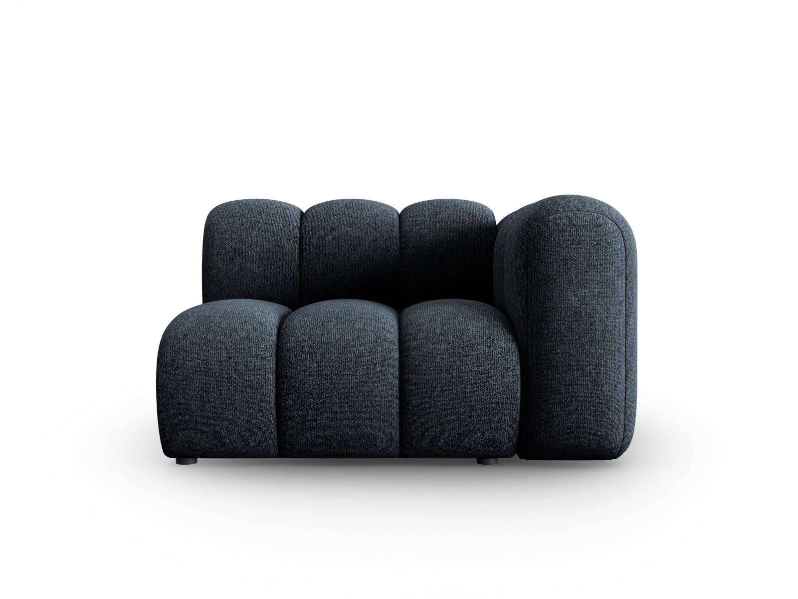 Lupine Modul rechts 1 Sitzer in Royal Blue präsentiert im Onlineshop von KAQTU Design AG. Modulares Sofa ist von Micadoni