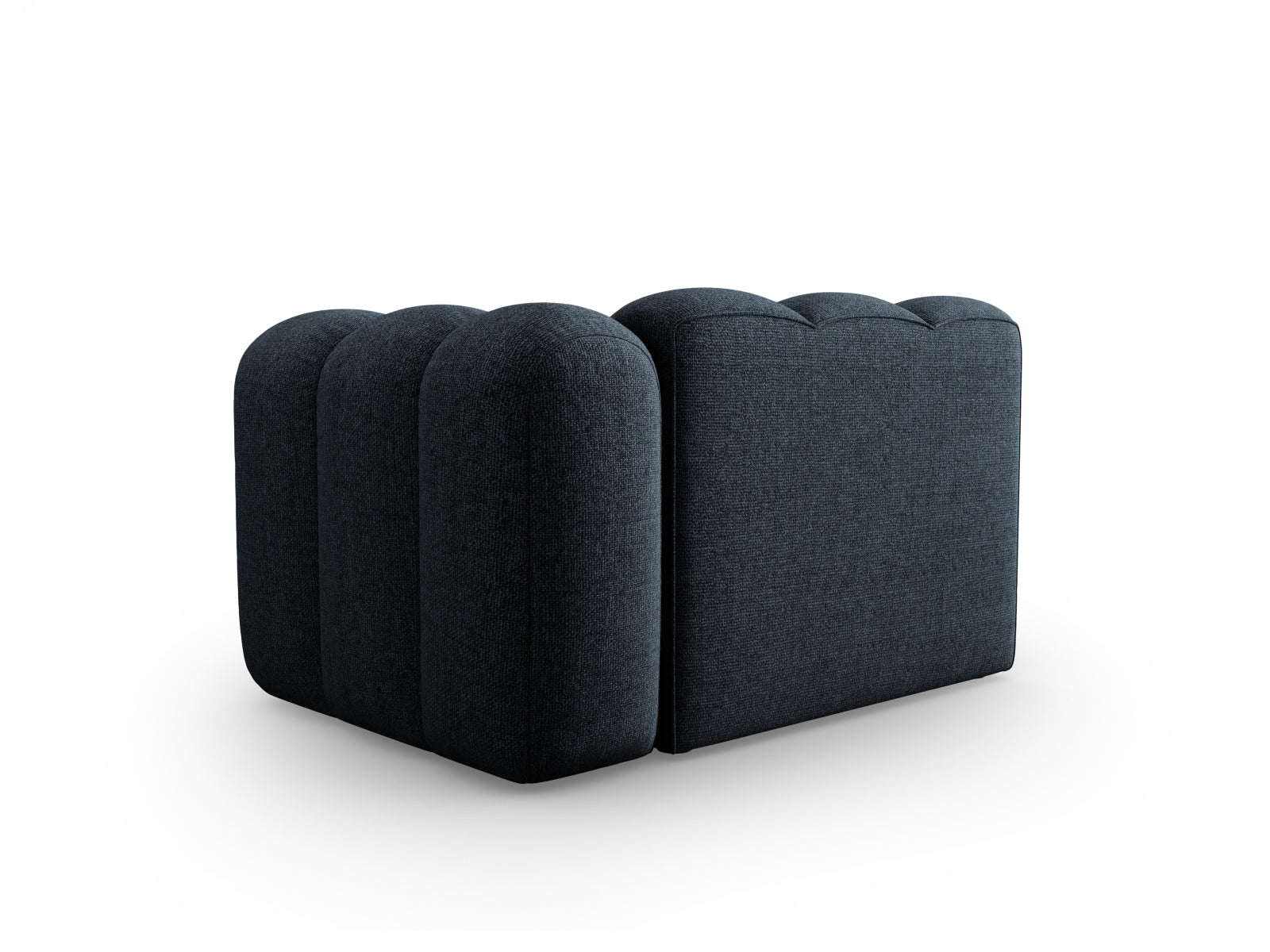 Lupine Modul rechts 1 Sitzer in Royal Blue präsentiert im Onlineshop von KAQTU Design AG. Modulares Sofa ist von Micadoni