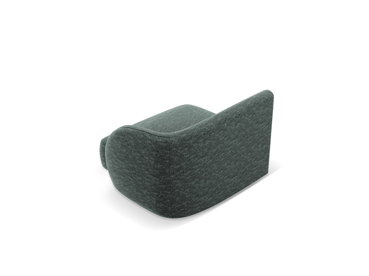 Miley Modul rechts 1 Sitzer in Petrol-Haga präsentiert im Onlineshop von KAQTU Design AG. Modulares Sofa ist von Micadoni