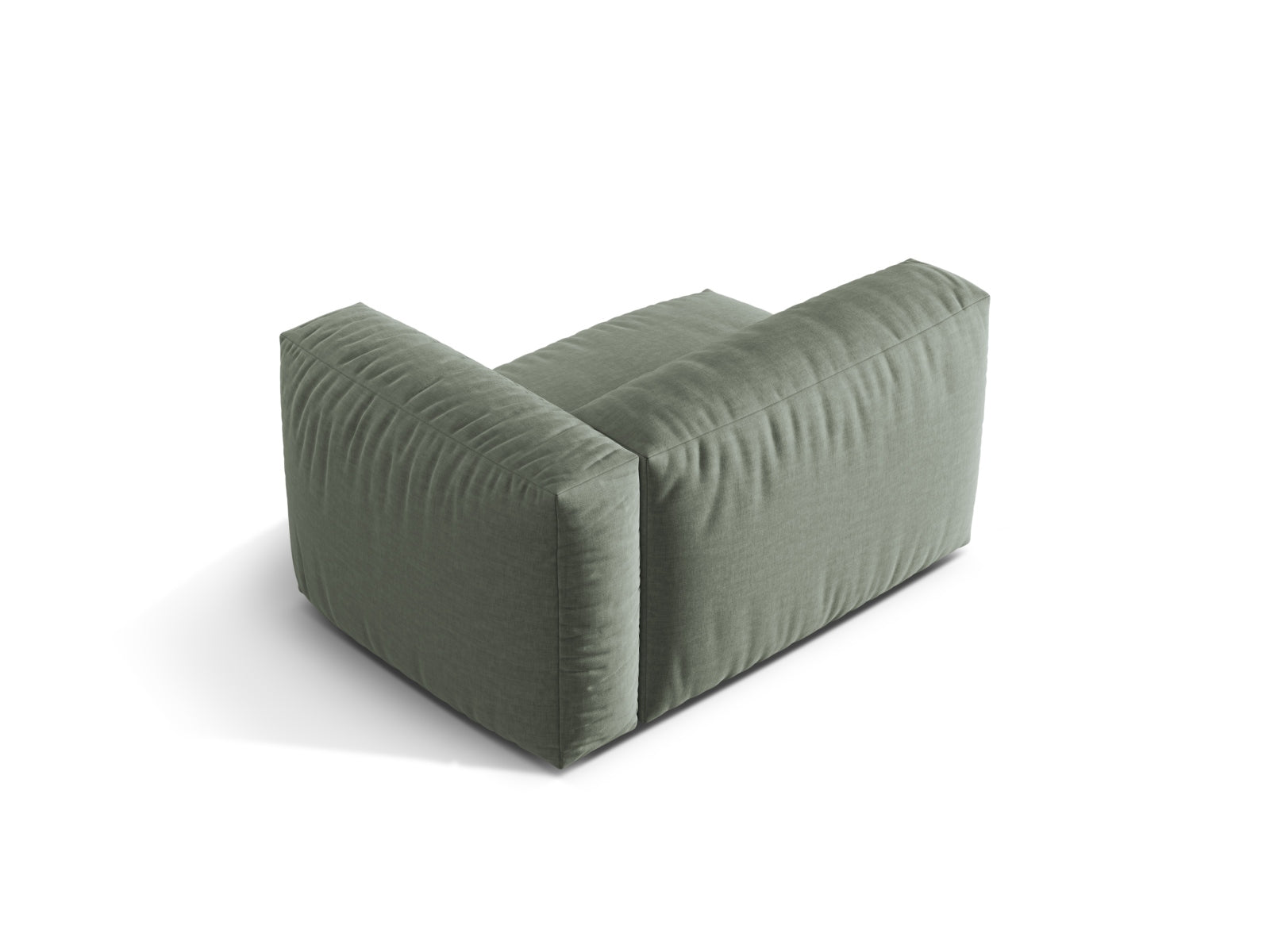 Erleben Sie den Martina Modul rechts 1 Sitzer von Micadoni: elegantes Design, hervorragender Sitzkomfort und flexible Gestaltungsmöglichkeiten für Ihr Wohnambiente.