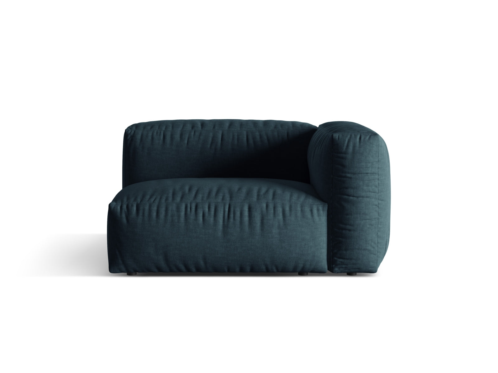 Martina Modul rechts 1 Sitzer in Blue Jeans präsentiert im Onlineshop von KAQTU Design AG. Modulares Sofa ist von Micadoni