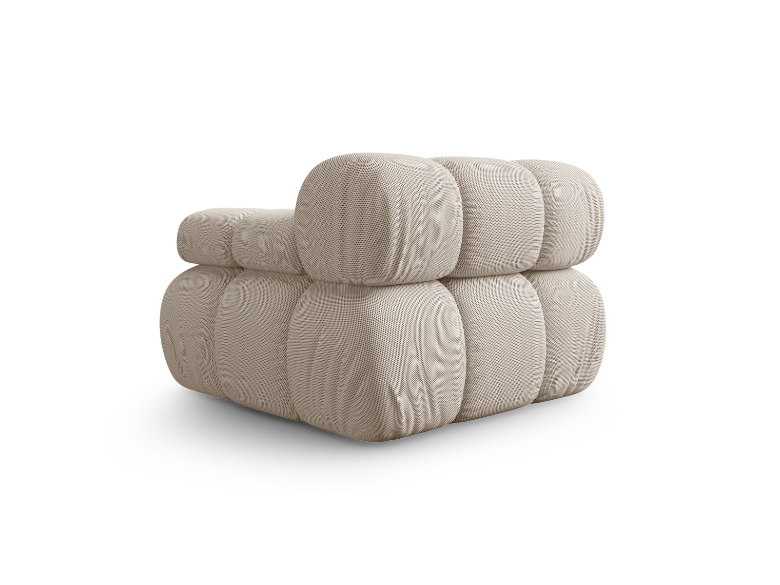 Elegantes Bellis Modul rechts 1 Sitzer in sanftem Beige, ideal für individuelle Sofa-Arrangements und zeitgemäße Einrichtung.