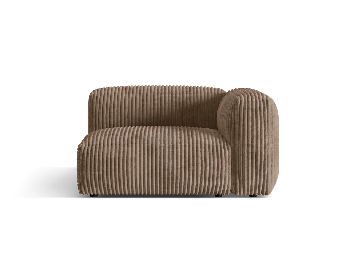 Martina Modul rechts 1 Sitzer in Acorn-Tilia präsentiert im Onlineshop von KAQTU Design AG. Modulares Sofa ist von Micadoni