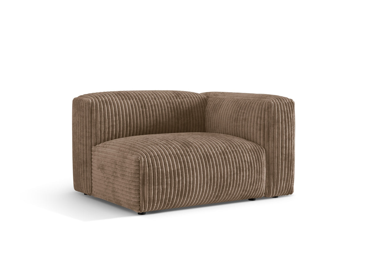 Martina Modul rechts 1 Sitzer in Acorn-Tilia präsentiert im Onlineshop von KAQTU Design AG. Modulares Sofa ist von Micadoni
