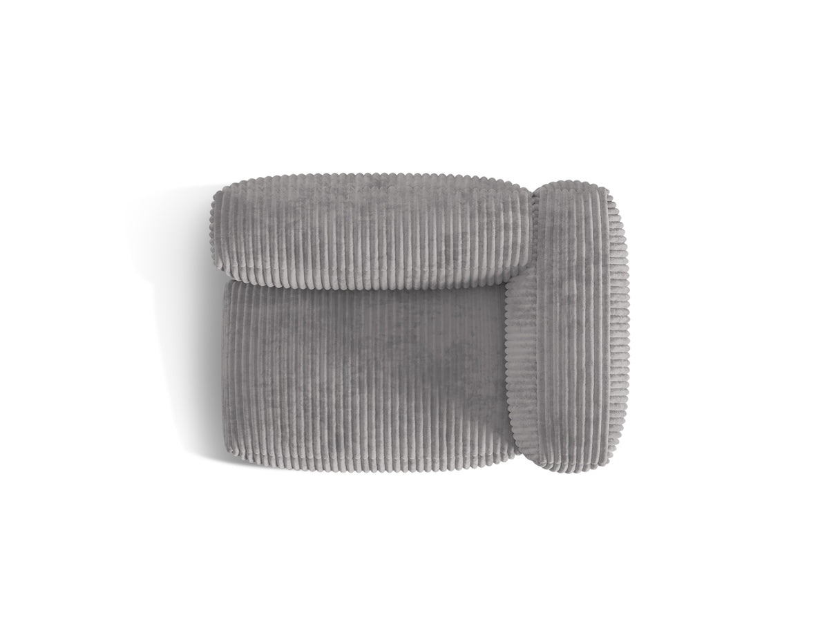 Martina Modul rechts 1 Sitzer in Light Grey-Tilia präsentiert im Onlineshop von KAQTU Design AG. Modulares Sofa ist von Micadoni