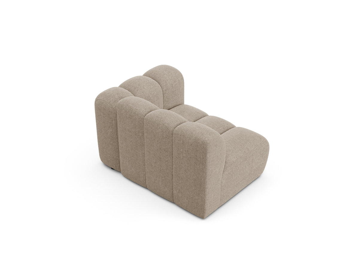 Lupine Modul rechts 1 Sitzer in Dark Beige-Eden präsentiert im Onlineshop von KAQTU Design AG. Modulares Sofa ist von Micadoni
