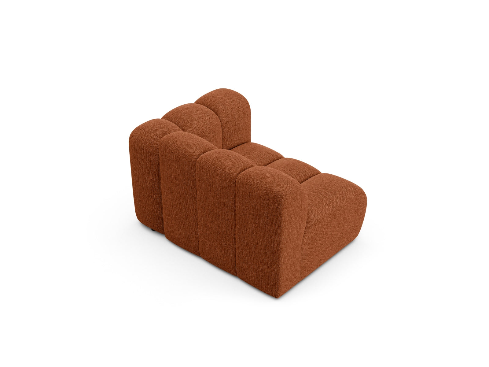 Lupine Modul rechts 1 Sitzer in Brick präsentiert im Onlineshop von KAQTU Design AG. Modulares Sofa ist von Micadoni
