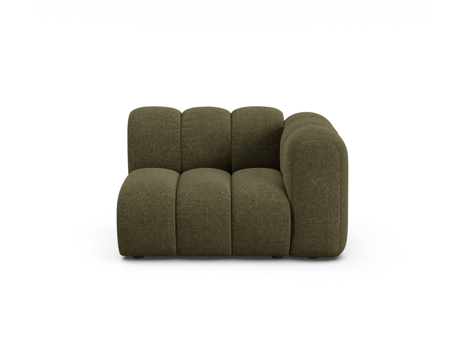 Lupine Modul rechts 1 Sitzer in Green präsentiert im Onlineshop von KAQTU Design AG. Modulares Sofa ist von Micadoni
