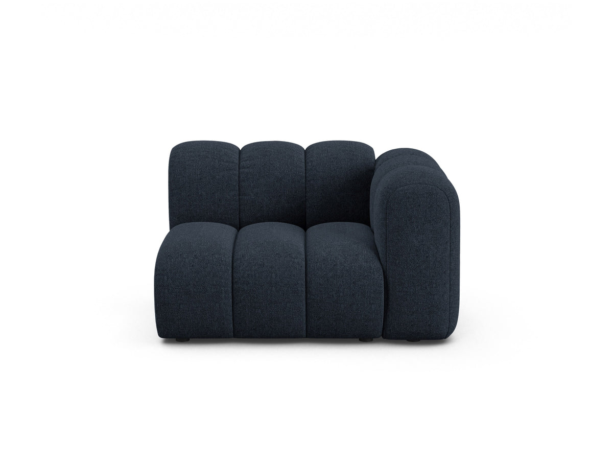 Lupine Modul rechts 1 Sitzer in Navy Blue-Eden präsentiert im Onlineshop von KAQTU Design AG. Modulares Sofa ist von Micadoni