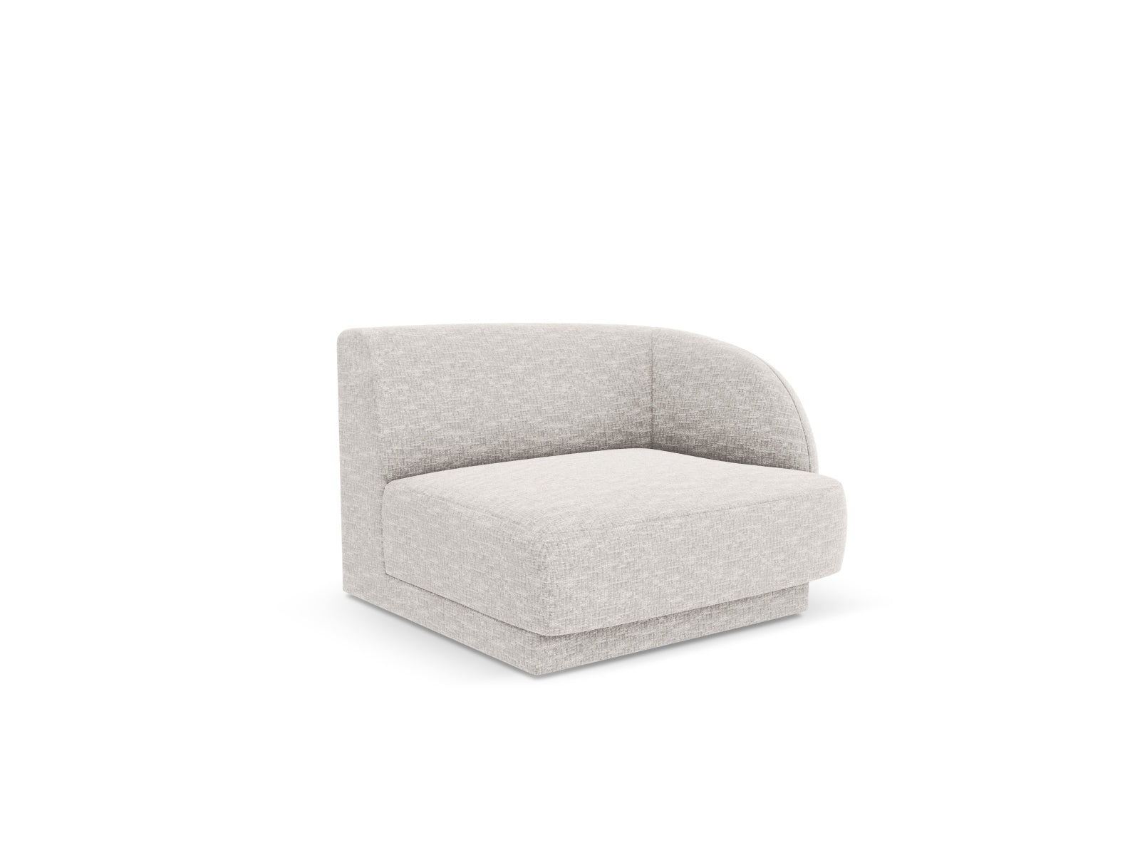 Entdecken Sie den Miley Modul rechts 1 Sitzer von Micadoni: stilvolles Design, optimaler Komfort und vielseitige Anpassung für Ihr Zuhause.