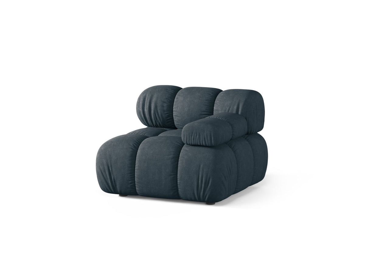 1-Sitzer Modul rechts Bellis in Deep Petrol-Liberty präsentiert im Onlineshop von KAQTU Design AG. Modulares Sofa ist von Micadoni