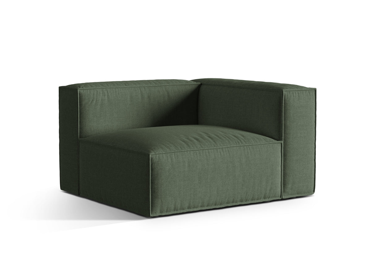 1-Sitzer Modular Sofa rechts Nuria in Moss Green-Liberty präsentiert im Onlineshop von KAQTU Design AG. Modulares Sofa ist von Micadoni