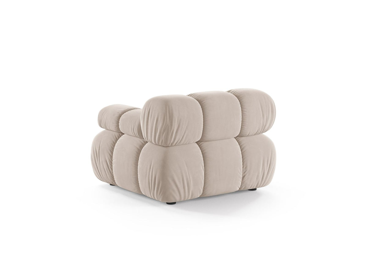1-Sitzer Modul rechts Bellis in Light Beige-Venus präsentiert im Onlineshop von KAQTU Design AG. Modulares Sofa ist von Micadoni