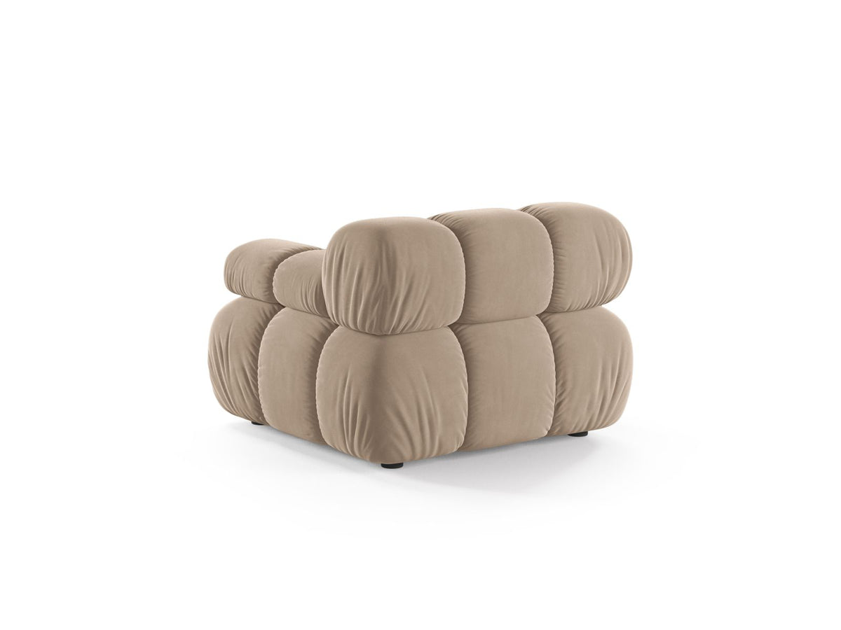 1-Sitzer Modul rechts Bellis in Beige-Venus präsentiert im Onlineshop von KAQTU Design AG. Modulares Sofa ist von Micadoni