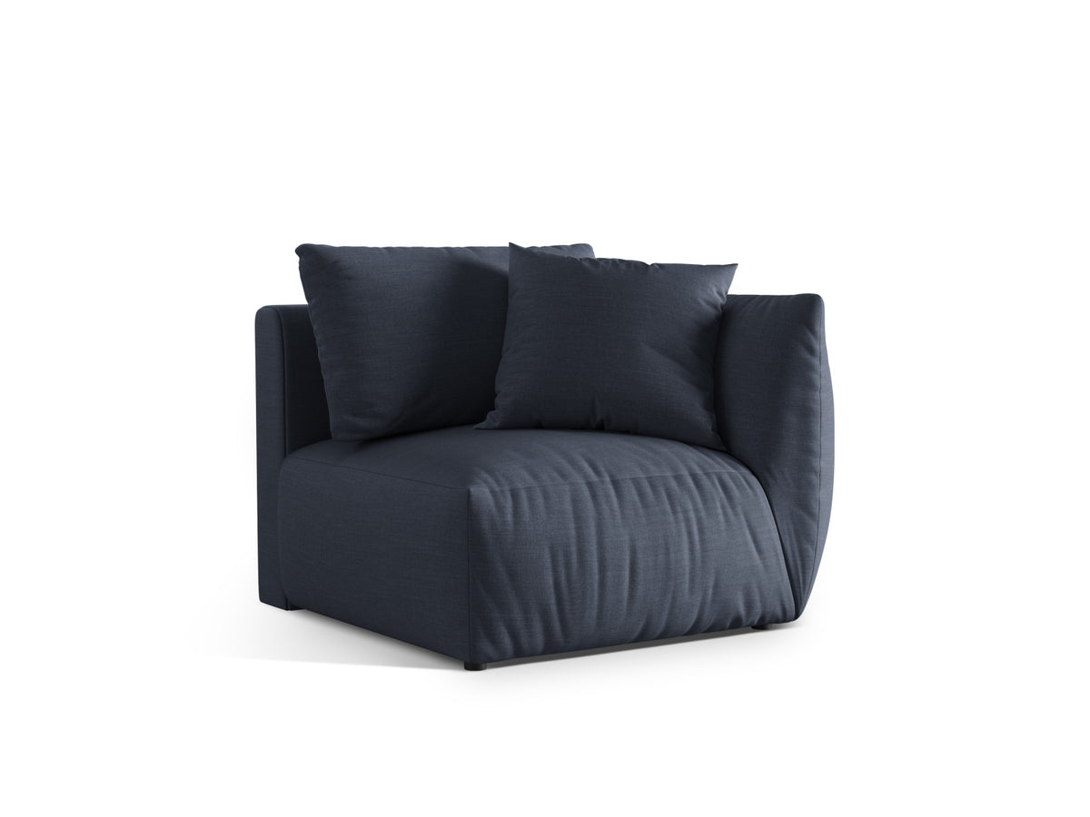 Chris Modul rechts 1 Sitzer in Light Green-LINS präsentiert im Onlineshop von KAQTU Design AG. Modulares Sofa ist von Micadoni