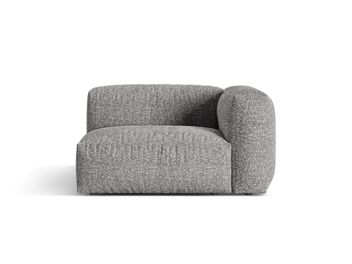 1-Sitzer Sofa Martina Wide rechts in Graphite-Monet präsentiert im Onlineshop von KAQTU Design AG. Modulares Sofa ist von Micadoni