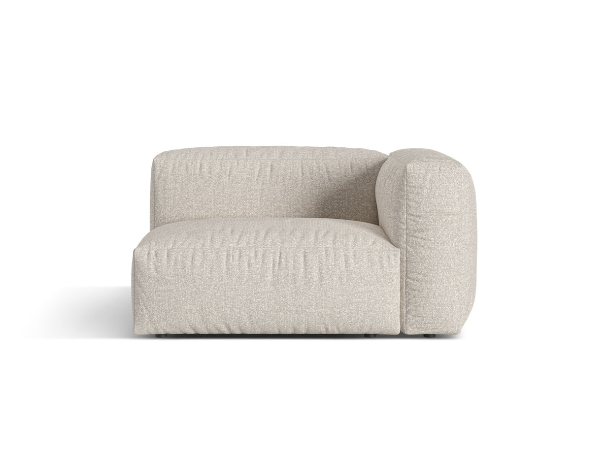 1-Sitzer Sofa Martina Wide rechts in Beige-Monet präsentiert im Onlineshop von KAQTU Design AG. Modulares Sofa ist von Micadoni