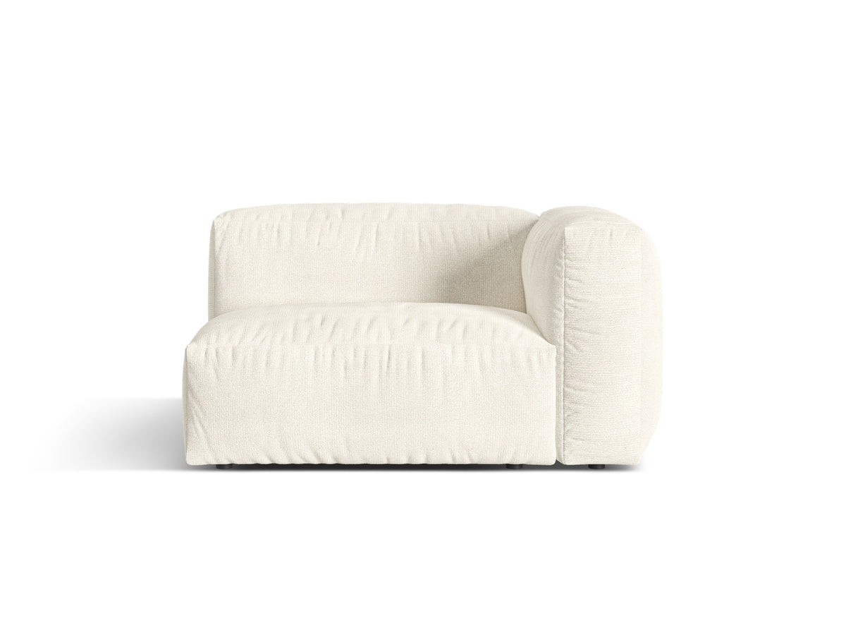 1-Sitzer Sofa Martina Wide rechts in Ivory-Monet präsentiert im Onlineshop von KAQTU Design AG. Modulares Sofa ist von Micadoni