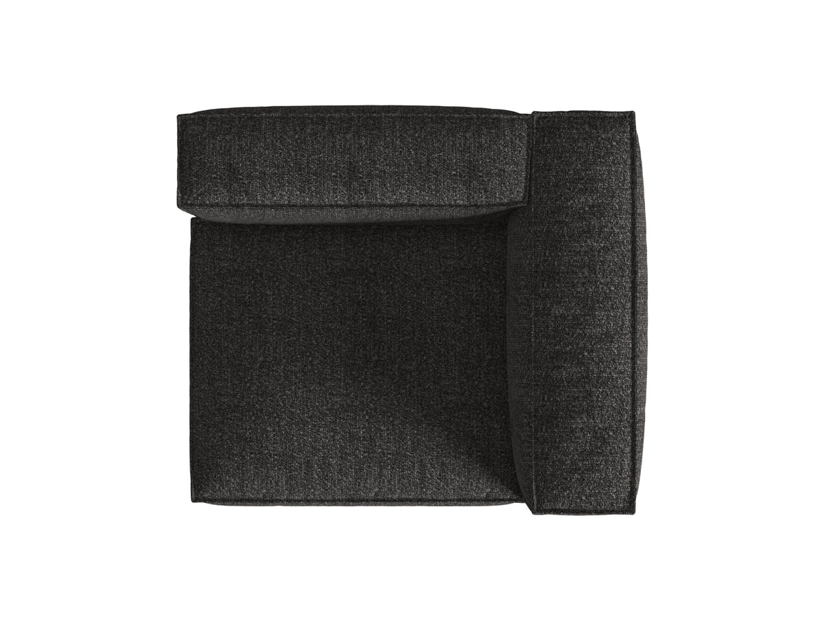 Nuria Boucle rechts Modular Sofa 1 Sitzer in Anthracite-Monet präsentiert im Onlineshop von KAQTU Design AG. Modulares Sofa ist von Micadoni