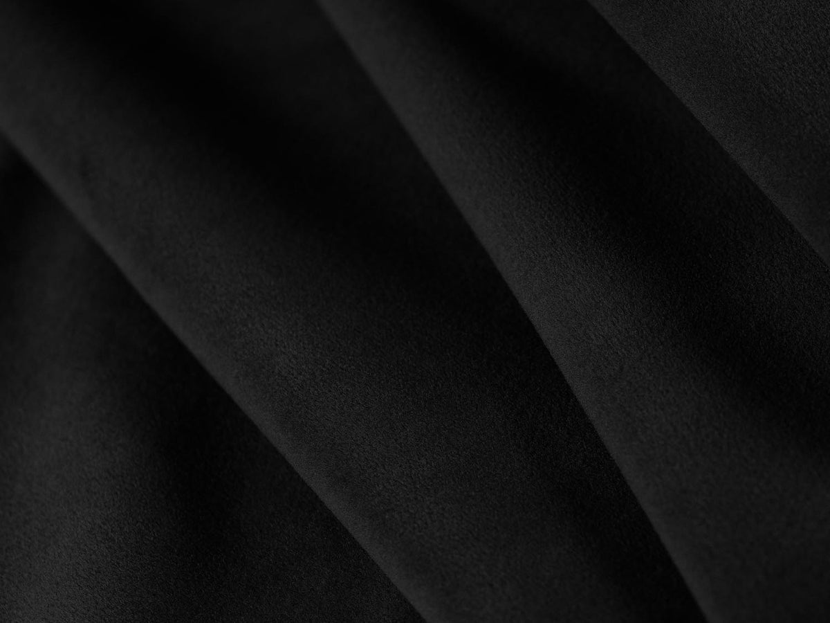 Bellis Velour Modul rechts 1 Sitzer in Black-Bluvel präsentiert im Onlineshop von KAQTU Design AG. Modulares Sofa ist von Micadoni