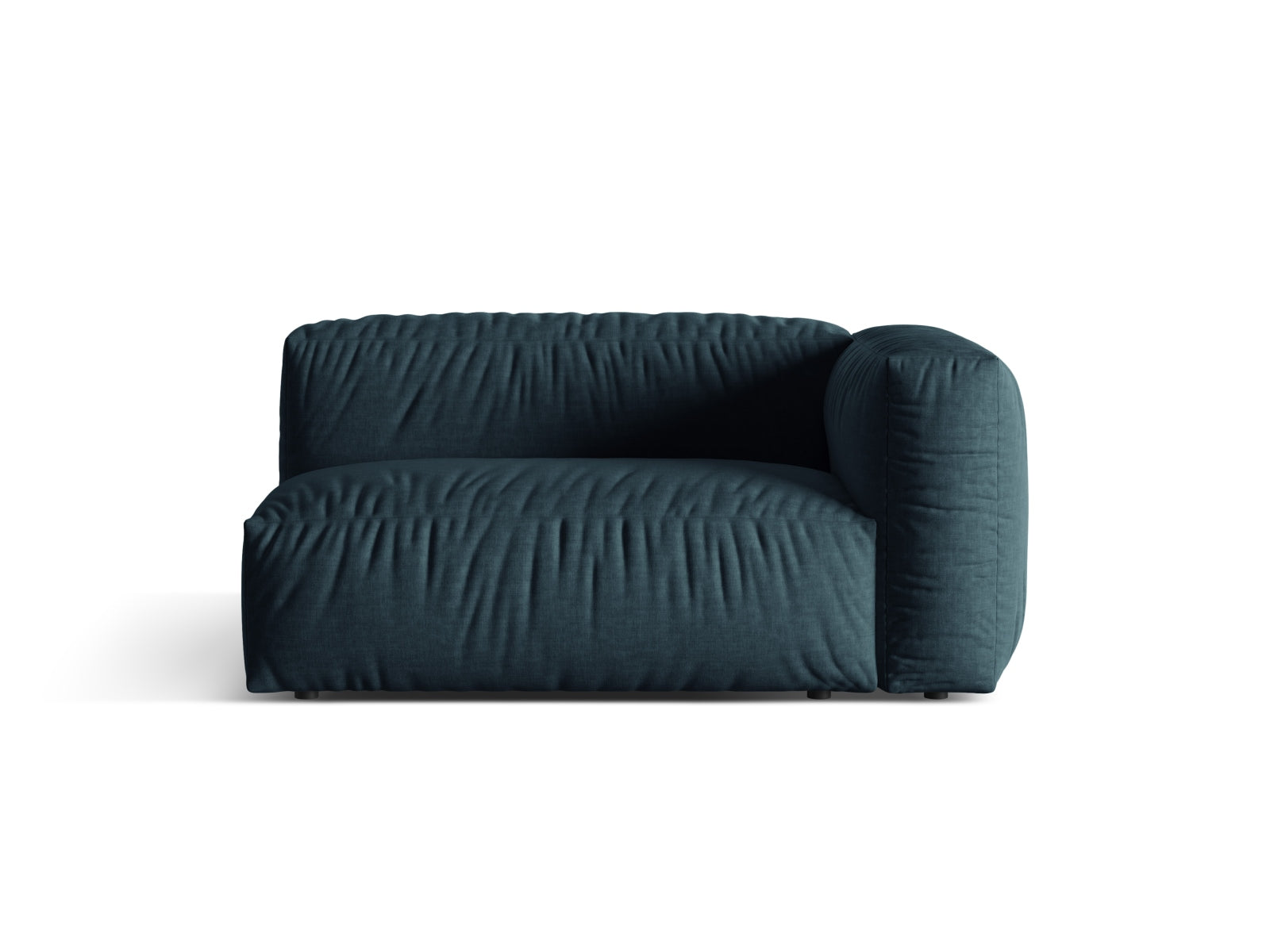 Martina Modul rechts 1 Sitzer in Blue Jeans präsentiert im Onlineshop von KAQTU Design AG. Modulares Sofa ist von Micadoni
