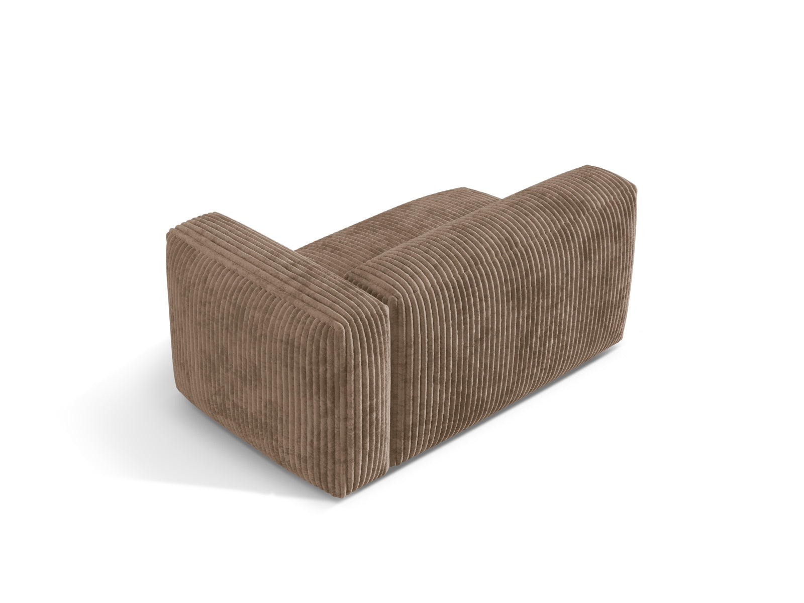 Rechter 1-Sitzer des Martina Moduls in Acorn-Tilia, perfekt für moderne Wohnräume und vielseitige Einrichtungsmöglichkeiten.